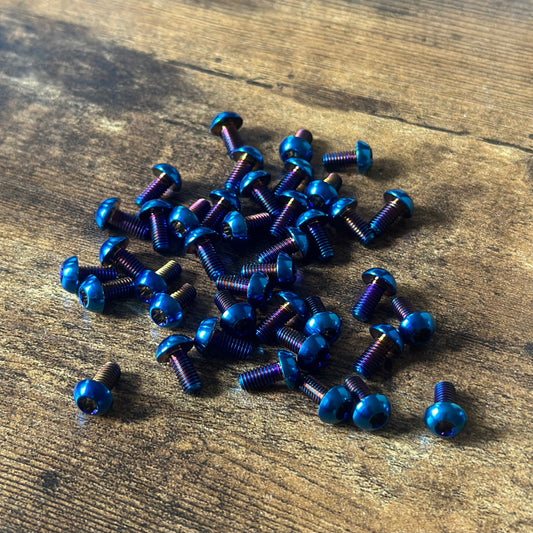 E-moto Front Brake Rotor Titanium Bolts