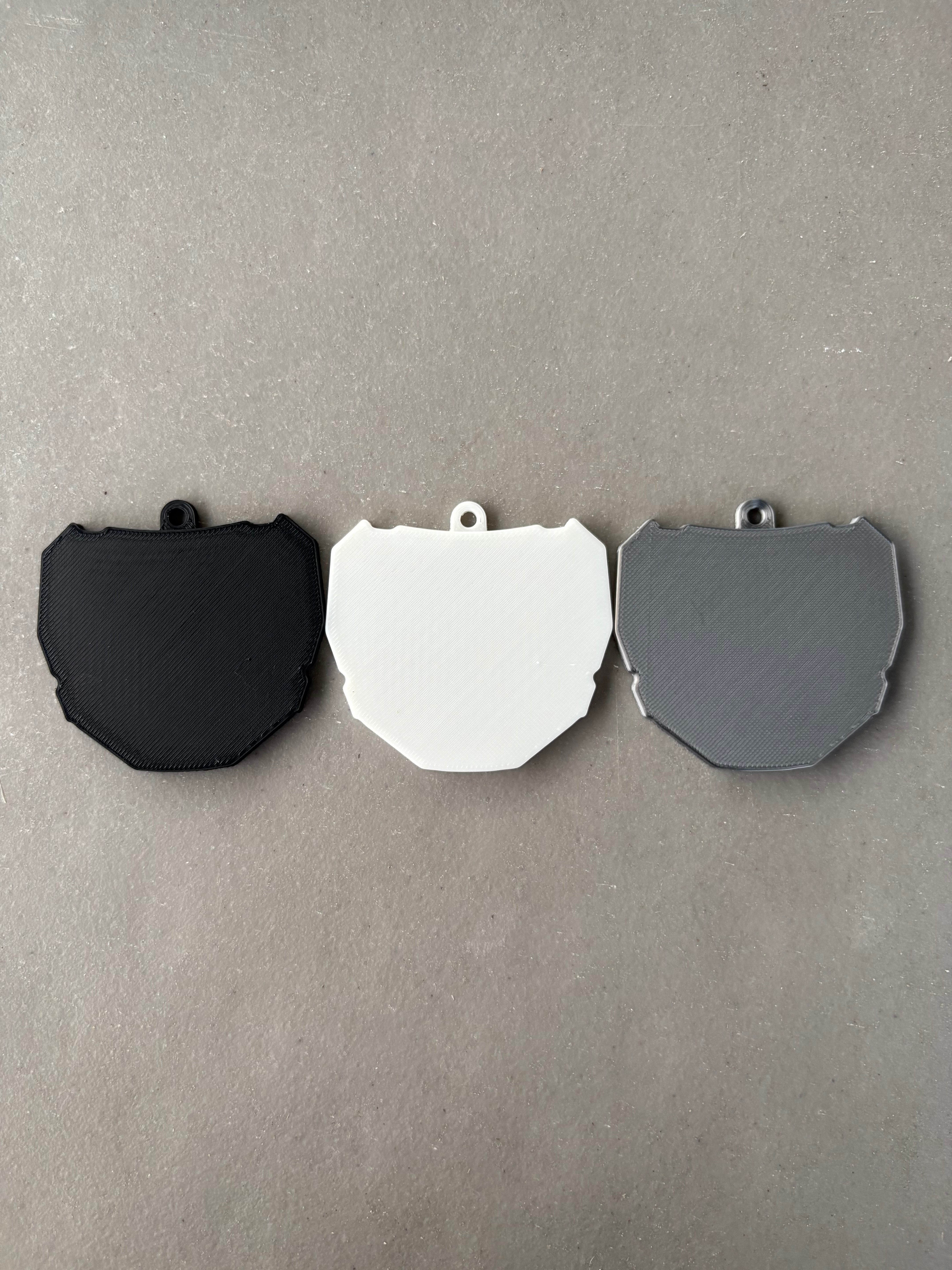 Mini Odi Plate Keychain – West Products