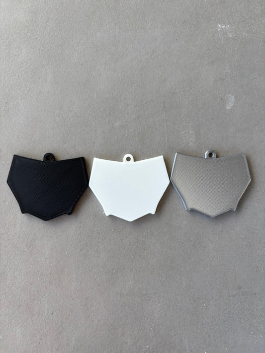 Mini Motocutz Plate Keychain