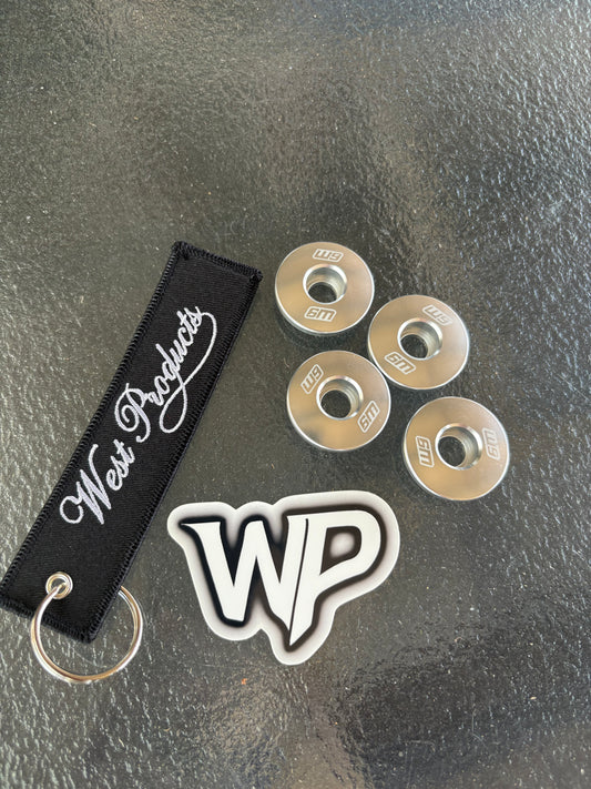 Warp 9 Stem Lock Silver