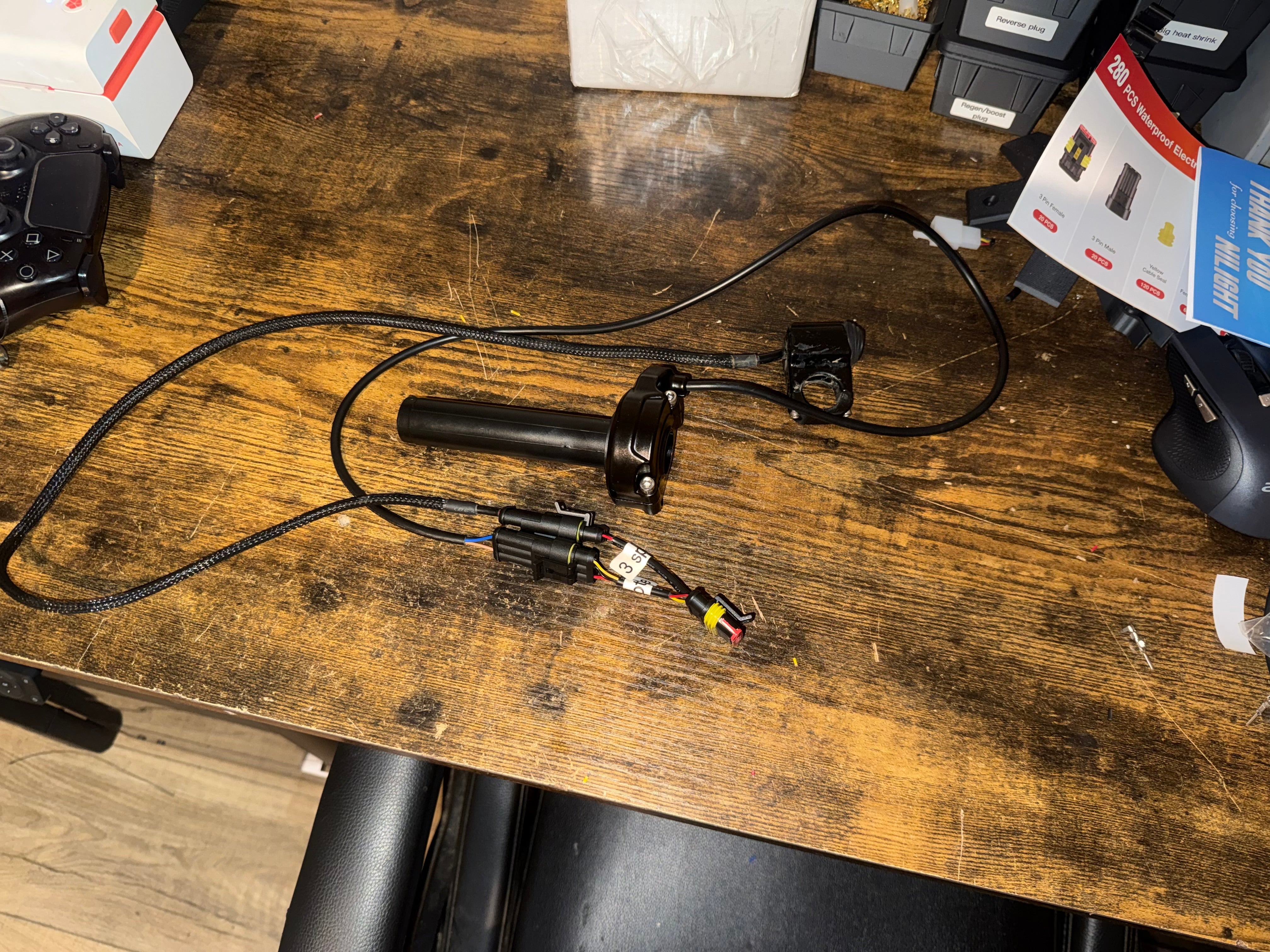 ETM RTR Plug and Play Surron Throttle with Metal 3 Speed Switch – West ...